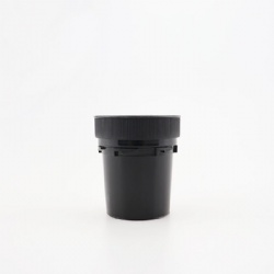 OPAQUE BLACK REVERSIBLE CAP VIALS