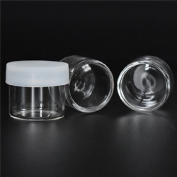 6mL No Neck Clear Glass Concentrate Containers