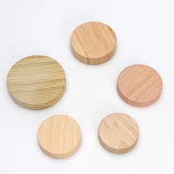 WOOD GRAIN PLASTIC CAP