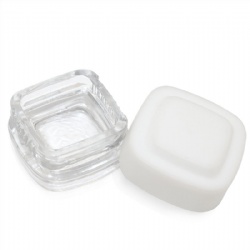 SQUARE GLASS CONCENTRATE CONTAINERS