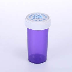 PURPLE REVERSIBLE CAP VIALS