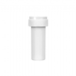 OPAQUE WHITE REVERSIBLE CAP VIALS