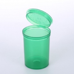 TRANSPARENT GREEN POP TOP BOTTLES