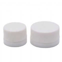 WHITE GLASS CONCENTRATE CONTAINERS