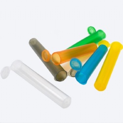 POP TOP PLASTIC PRE-ROLL TUBES